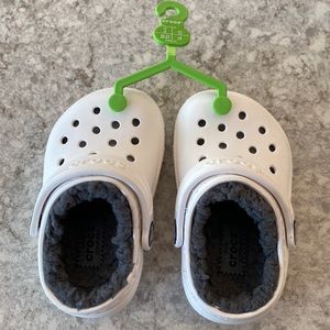 CROCS - classic lined clog - children’s US 5C